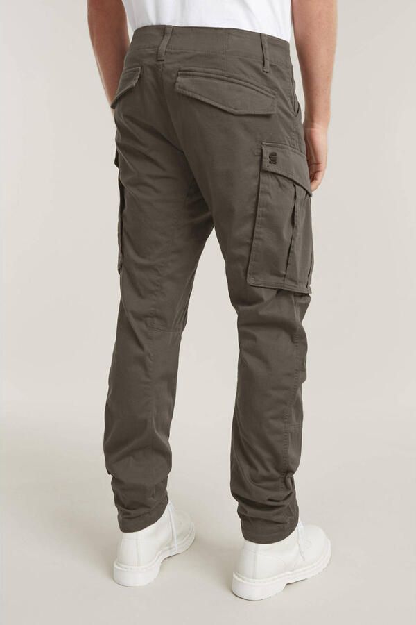 G-Star Raw Straight tapered fit cargobroek met stretch model 'Rovic' - Foto 7
