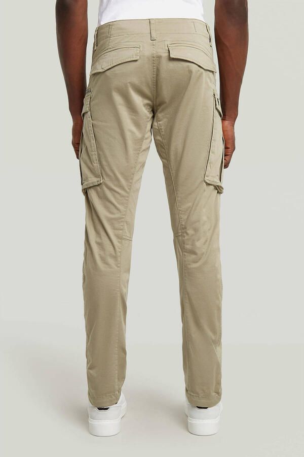 G-Star Raw Straight tapered fit cargobroek met stretch model 'Rovic' - Foto 5
