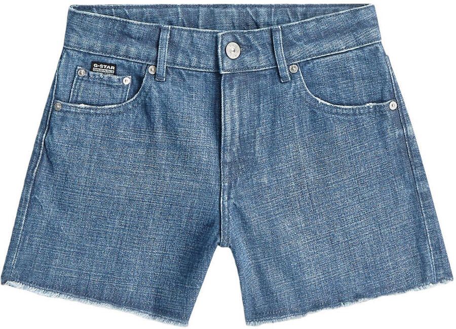 G-STAR short medium blue denim