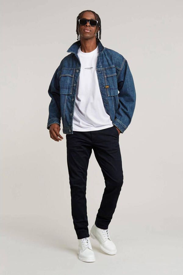 G-Star RAW Skinny Chino 3.0 Donkerblauw Heren - Foto 3