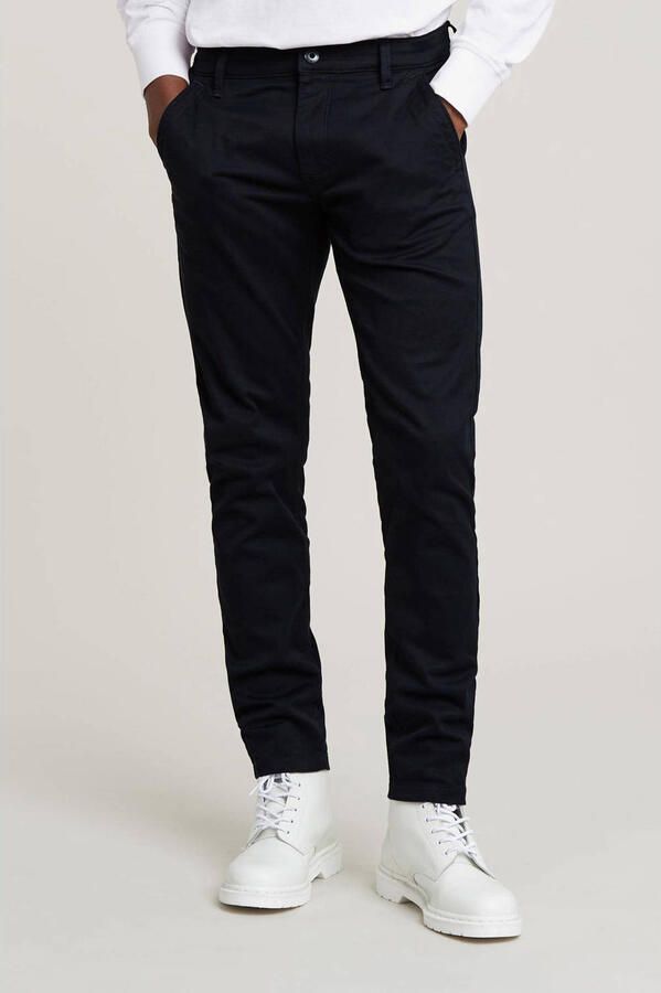 G-Star RAW Skinny Chino 3.0 Donkerblauw Heren - Foto 2