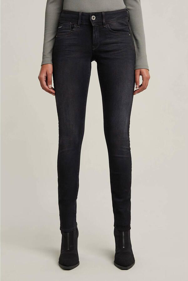 G-Star RAW Skinny fit jeans Mid Waist Skinny met elastaan-aandeel - Foto 7
