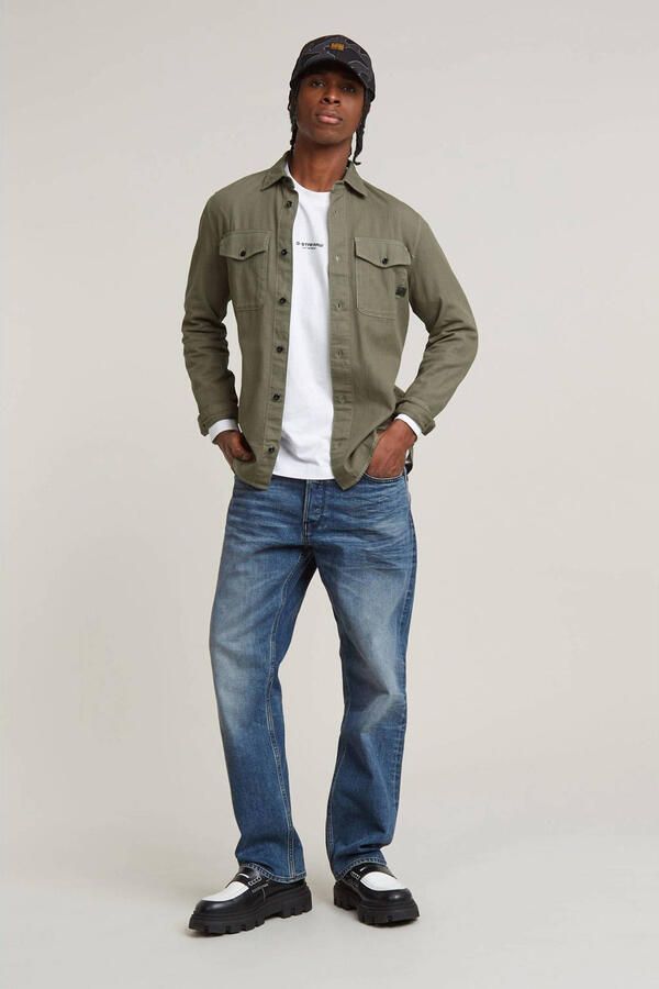 G-Star Raw Slim fit vrijetijdsoverhemd met borstzakken - Foto 2