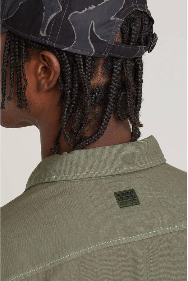 G-Star Raw Slim fit vrijetijdsoverhemd met borstzakken