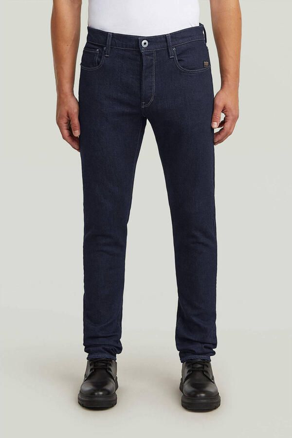 G-Star RAW 3301 Slim Jeans Donkerblauw Heren