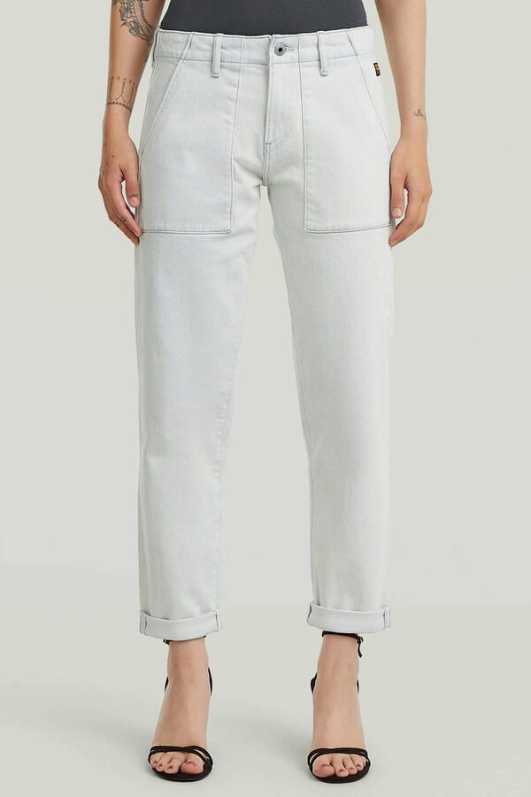 G-Star RAW Kate Boyfriend Fatigue Jeans Lichtblauw Dames