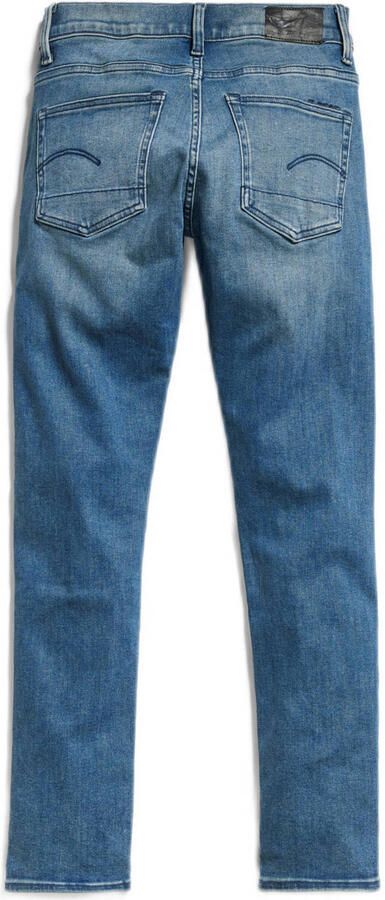 G-Star Raw slim fit jeans faded cascade Blauw Jongens Stretchdenim Effen 116 - Foto 2
