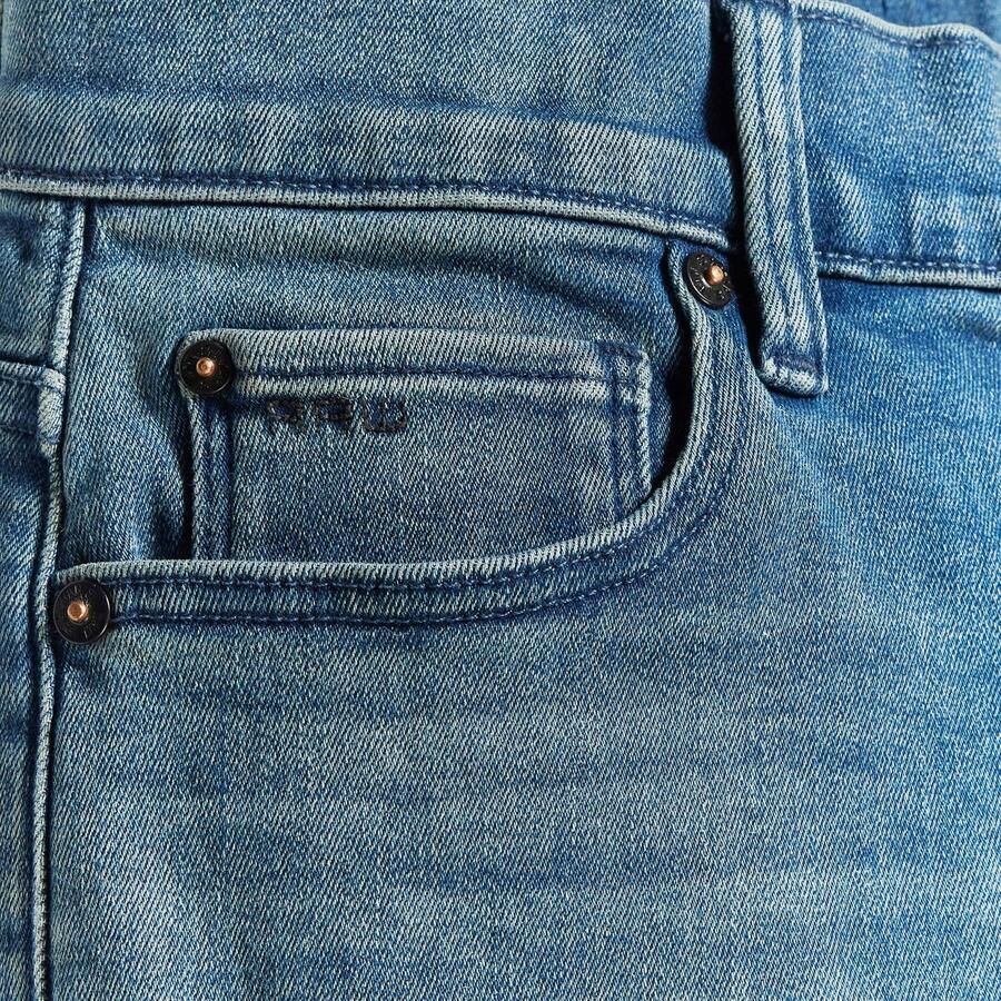G-Star Raw slim fit jeans faded cascade Blauw Jongens Stretchdenim Effen 140 - Foto 2