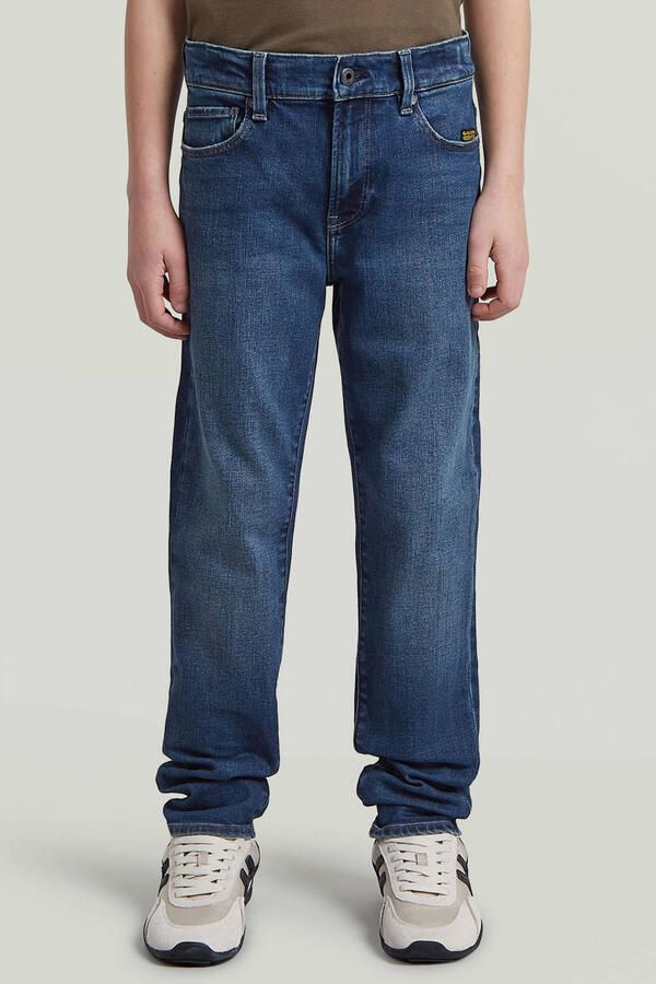 G-STAR slim fit jeans mediumblauw Jongens Denim Effen