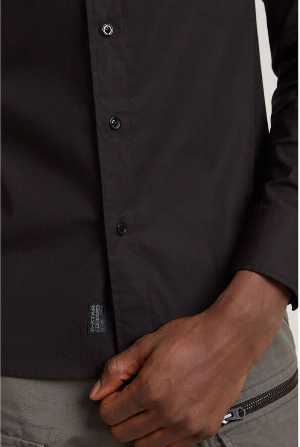 G-Star Raw Overhemd Lange Mouw UNIFORM SLIM SHIRT LS