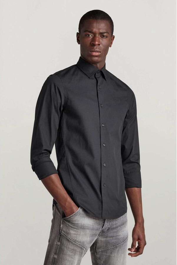 G-Star RAW Overhemd met lange mouwen Dressed Super Slim Hemd - Foto 2