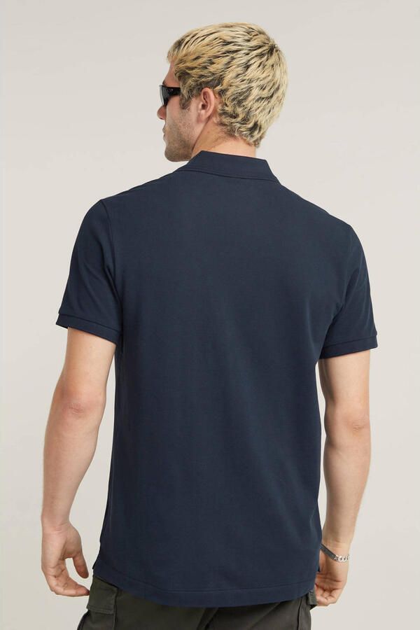 G-STAR RAW Heren Polo's & T-shirts Dunda Slim Polo S s Donkerblauw - Foto 6