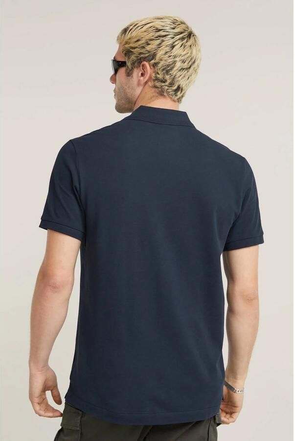 G-STAR RAW Heren Polo's & T-shirts Dunda Slim Polo S s Donkerblauw - Foto 6