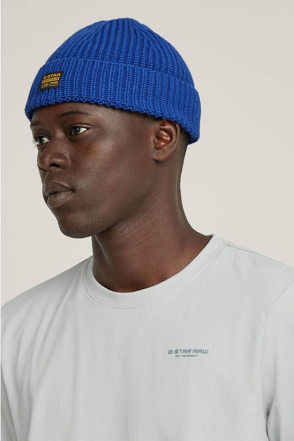 G-STAR RAW Heren Polo's & T-shirts Slim Base R T S s Ecru - Foto 5