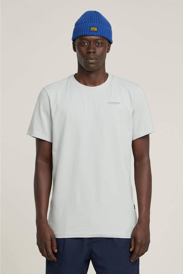 G-STAR RAW Heren Polo's & T-shirts Slim Base R T S s Ecru - Foto 6