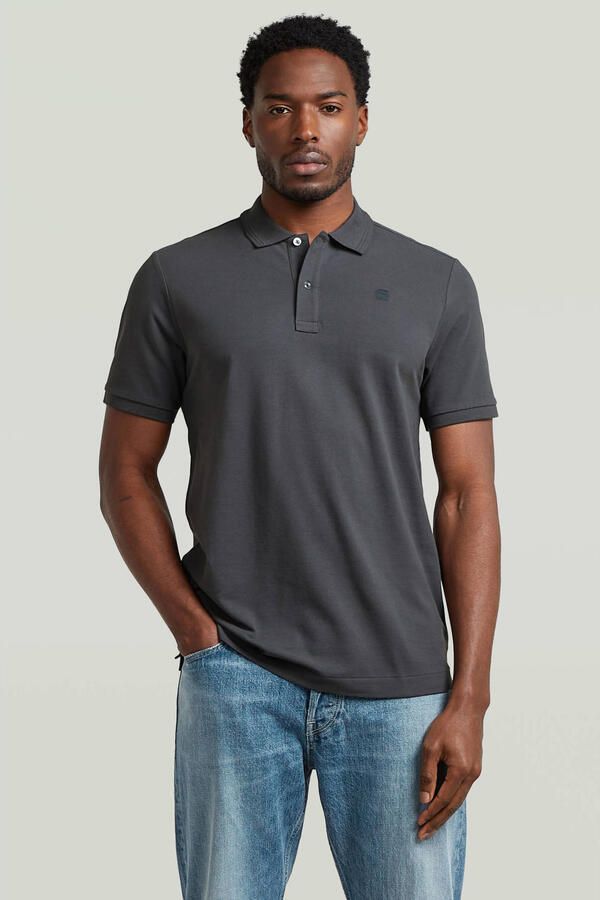 G-Star RAW Dunda Slim Polo Grijs Heren