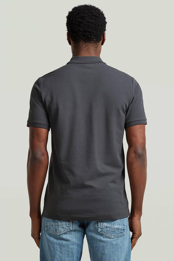 G-Star RAW Dunda Slim Polo Grijs Heren - Foto 2