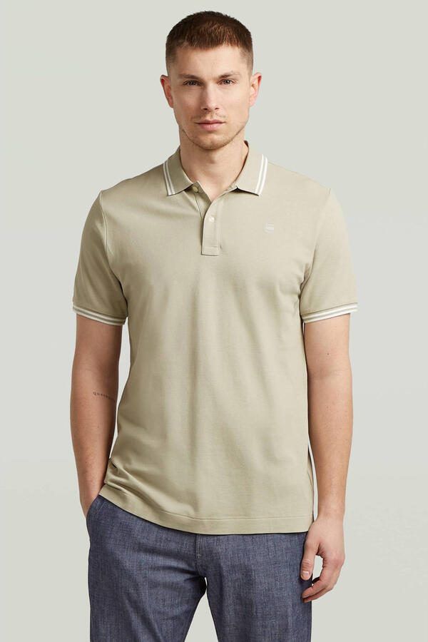 G-STAR slim polo beige