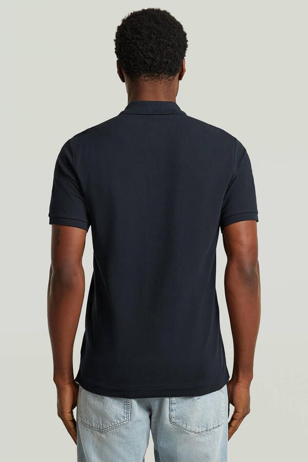 G-Star RAW Dunda Slim Polo Donkerblauw Heren - Foto 2