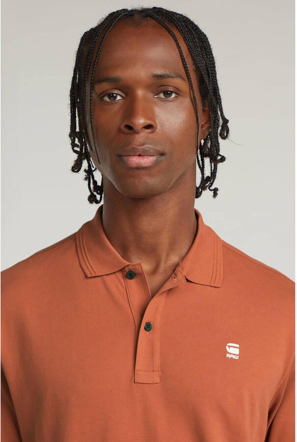 G-Star Raw Polo Shirt Korte Mouw Polo rayé Dunda