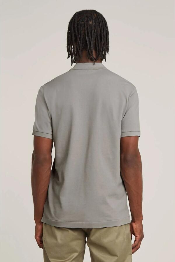 G-Star RAW Dunda Slim Polo Grijs Heren - Foto 2