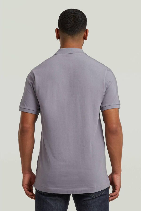 G-Star RAW Dunda Slim Polo Grijs Heren - Foto 3