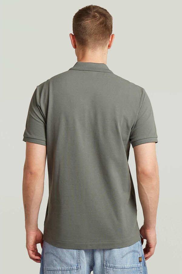 G-Star RAW Dunda Slim Polo Groen Heren - Foto 2