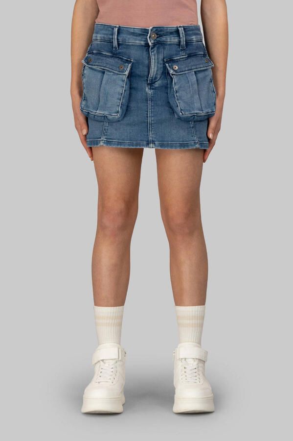 G-STAR spijkerrok medium blue denim