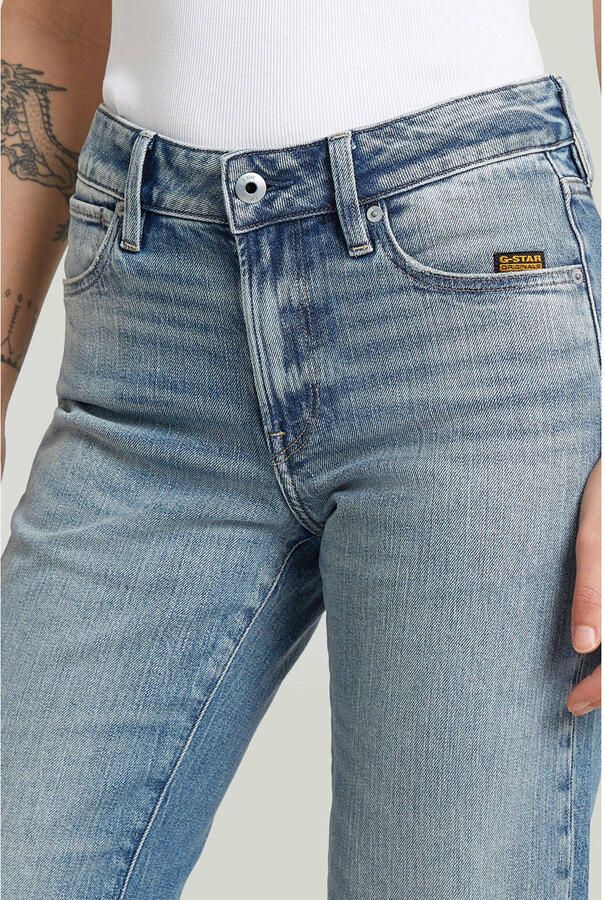 G-Star RAW G-Straight Jeans Midden blauw Dames - Foto 6