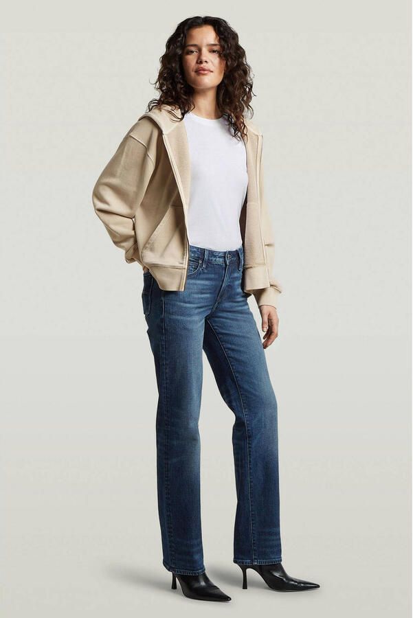G-STAR straight leg jeans donkerblauw - Foto 3