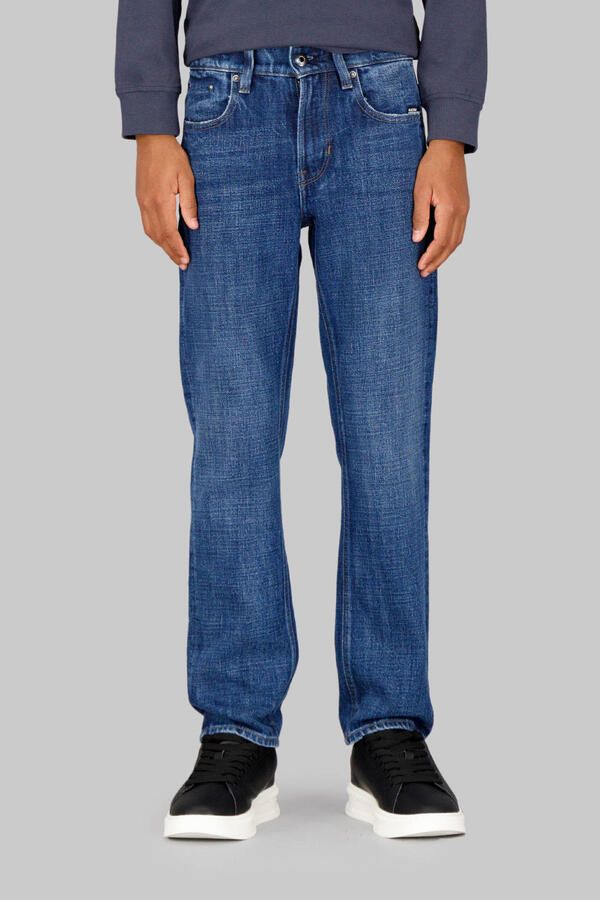 G-Star RAW Mosa Straight Jeans voor jongens Midden blauw jongens