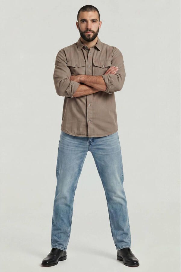 G-Star Raw Slim fit jeans van katoenmix model 'Streem' - Foto 6