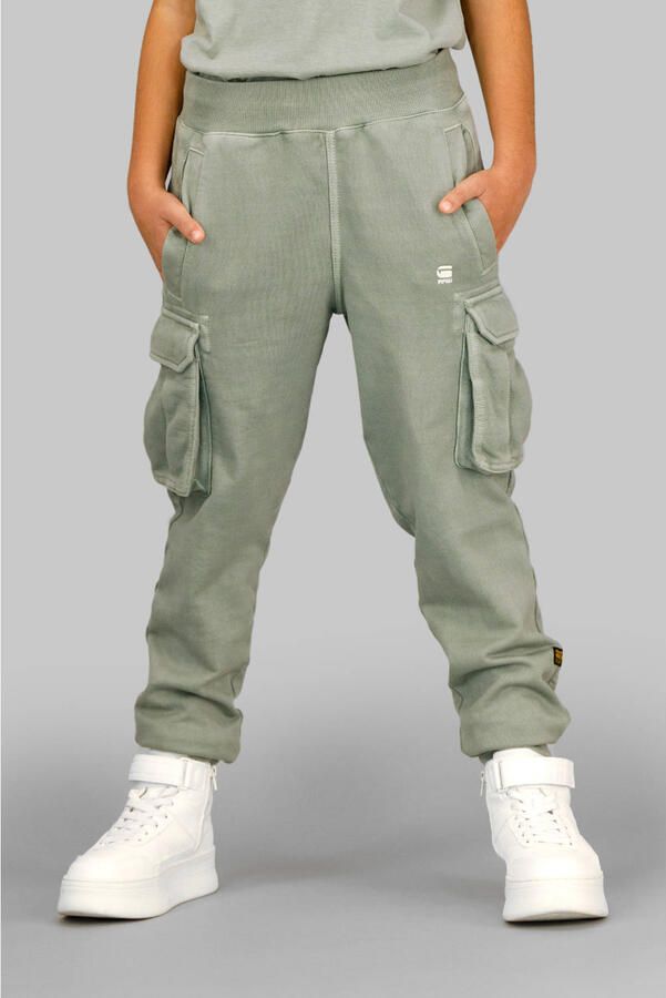 G-STAR sweat cargo salie groen