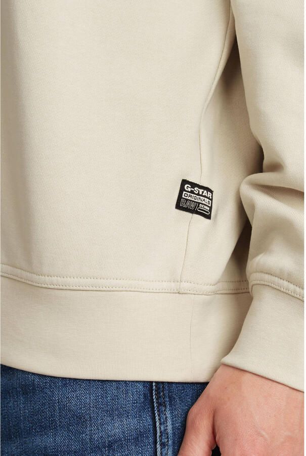 G-Star RAW Chenille G-Script Loose Sweater Wit Heren