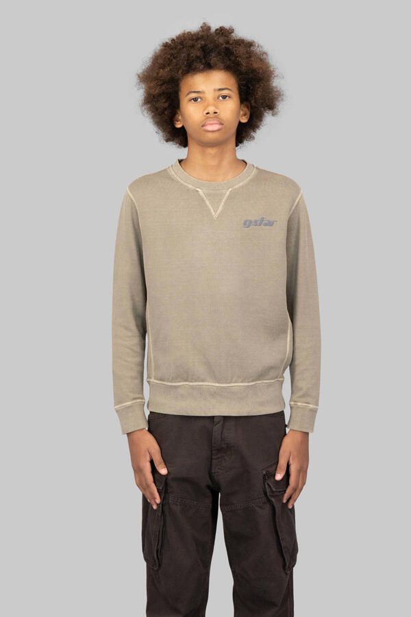 G-Star RAW Premium Core Sweater voor jongens Grijs jongens