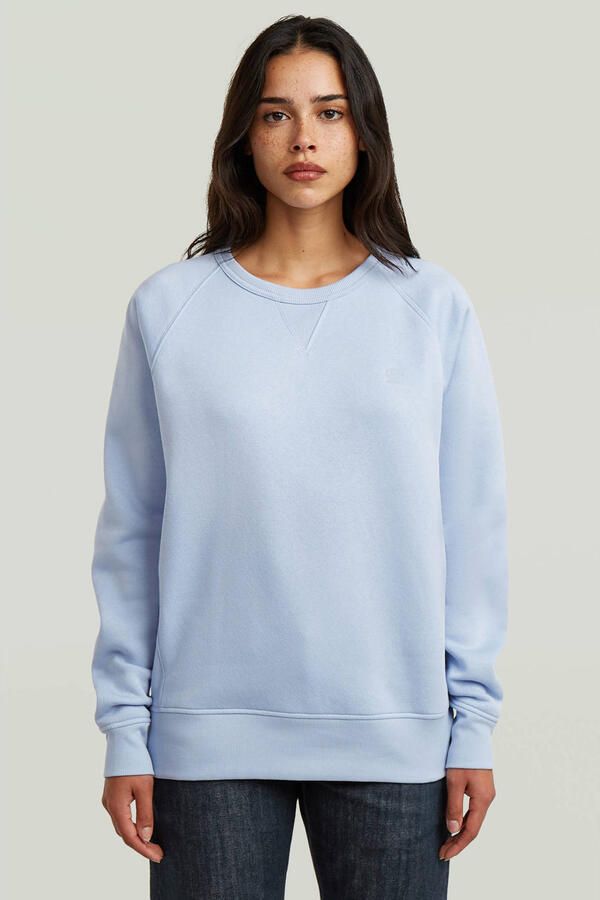 G-Star RAW Premium Core 2.0 Sweater Lichtblauw Dames