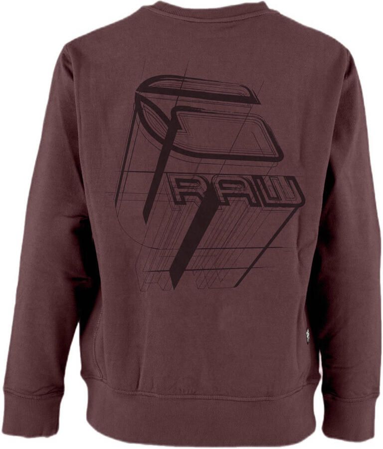 G-Star RAW Premium Core Sweater voor jongens Bruin jongens - Foto 2