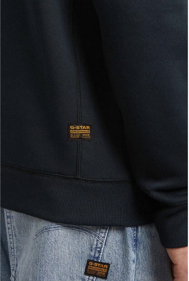 G-Star RAW Sweatshirt Premium Core Pacior Sweat met rib-inzetten aan de zijkanten