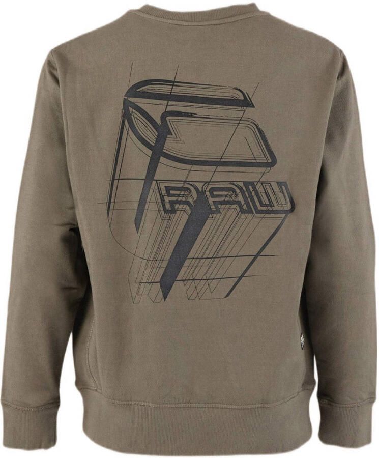 G-Star RAW Premium Core Sweater voor jongens Grijs jongens - Foto 2