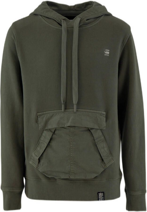 G-STAR sweater olijfgroen