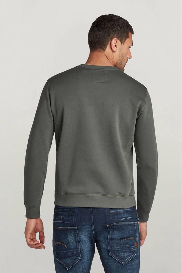 G-Star RAW Sweatshirt Premium Core Pacior Sweat met rib-inzetten aan de zijkanten - Foto 6