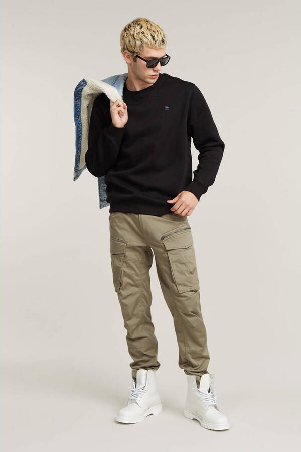 G-Star RAW Sweatshirt Premium Core Pacior Sweat met rib-inzetten aan de zijkanten - Foto 6