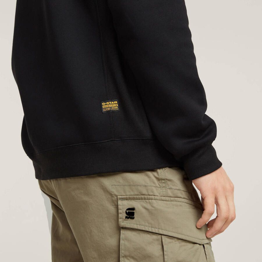 G-Star RAW Sweatshirt Premium Core Pacior Sweat met rib-inzetten aan de zijkanten - Foto 5