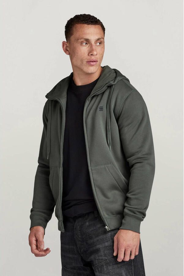 G-Star G Star RAW Capuchonsweatvest Premium Basic Hooded Zip Sweater