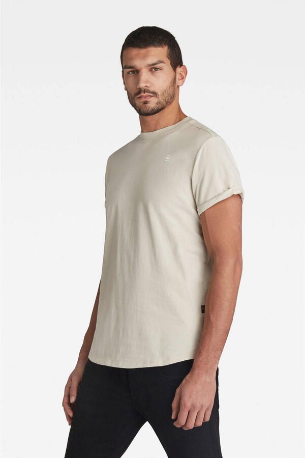 G-Star RAW T-shirt Lash met kleine logo stitching