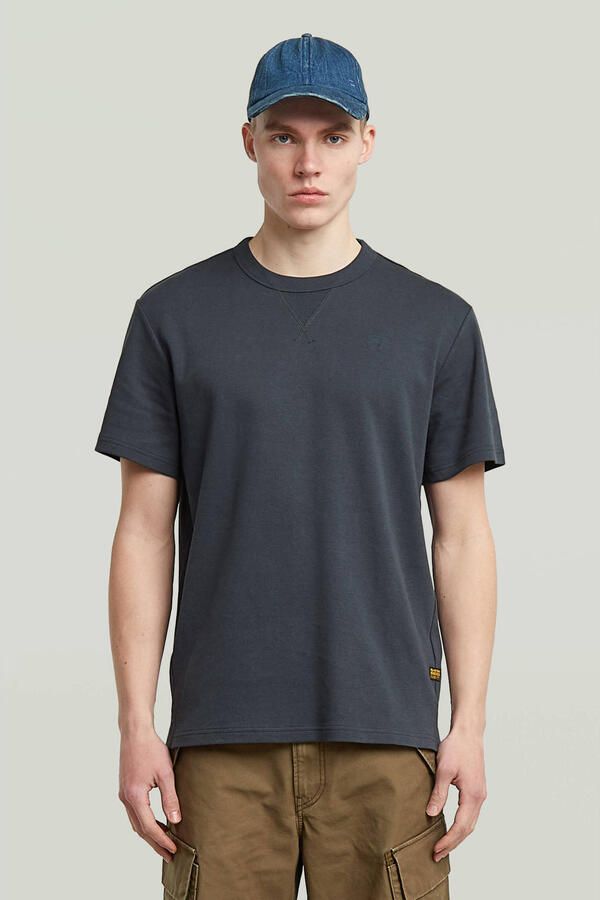 G-STAR RAW Heren Polo's & T-shirts Nifous R T Blauw - Foto 7