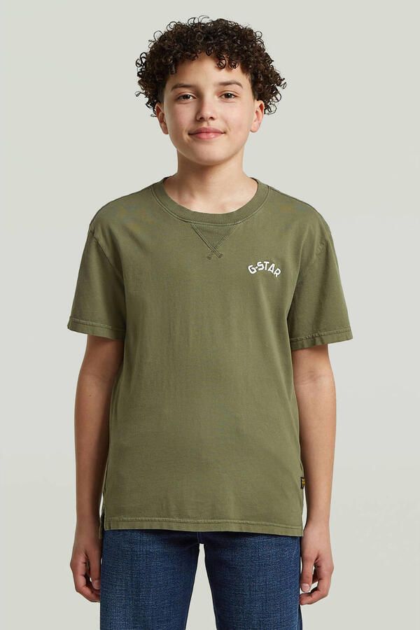 G-Star RAW Nifous T-Shirt voor jongens Groen jongens