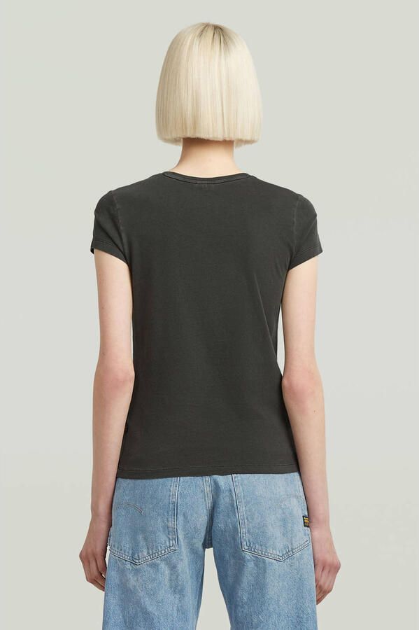 G-Star RAW Eyben Slim V 2.0 T-Shirt Grijs Dames - Foto 2