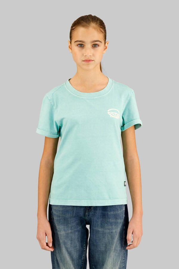 G-STAR T-shirt lichtblauw