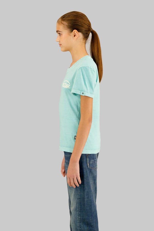 G-STAR T-shirt lichtblauw - Foto 3